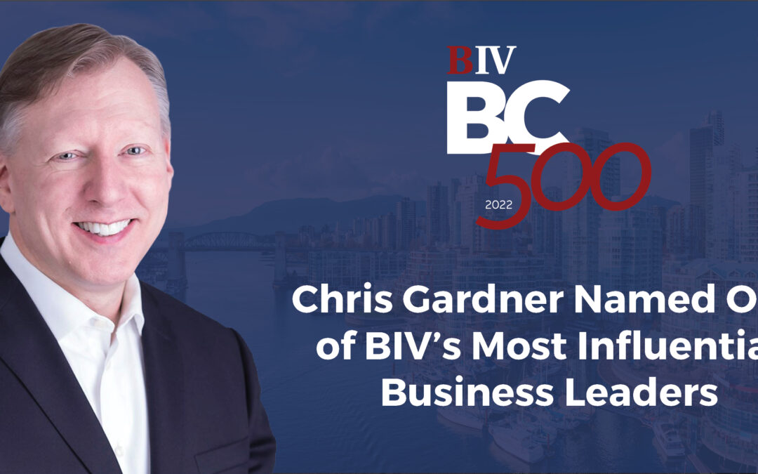 ICBA NEWS: Chris Gardner Named one of BIV’s Most Influential Business Leaders